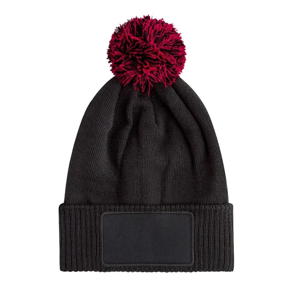 Beechfield Barn/Kids Snowstar Patch Mössa