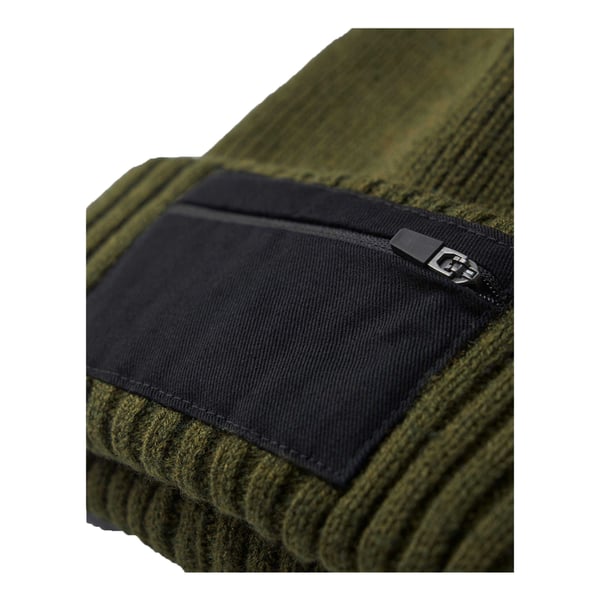 Beechfield Unisex Adult Zip Patch Beanie