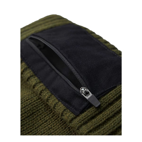 Beechfield Unisex Adult Zip Patch Beanie