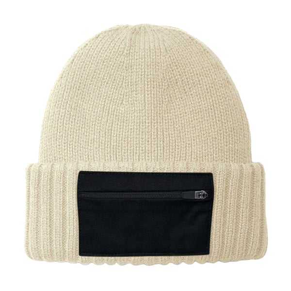 Beechfield Unisex Adult Zip Patch Beanie