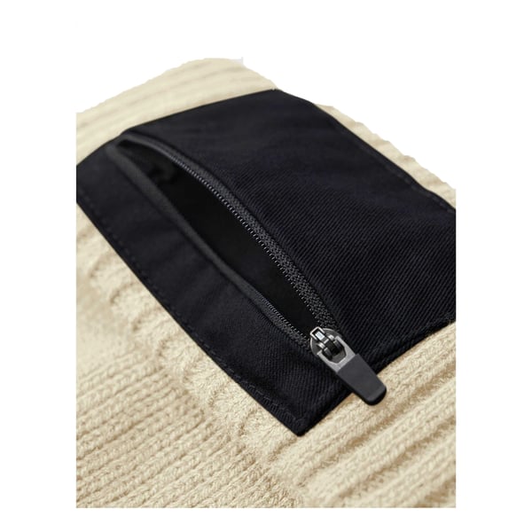 Beechfield Unisex Adult Zip Patch Beanie