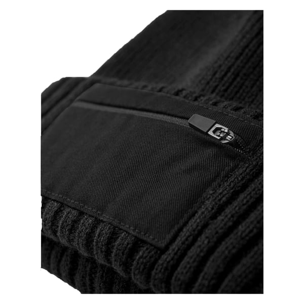Beechfield Unisex Adult Zip Patch Beanie