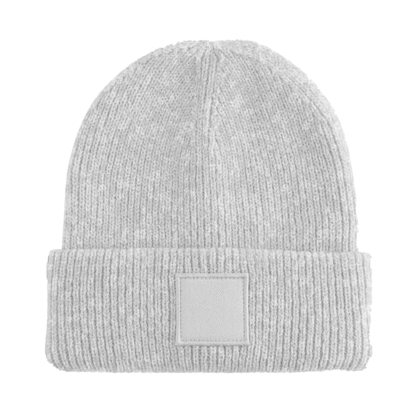 Beechfield Barn/Barn Tonal Patch Ribbad Mössa