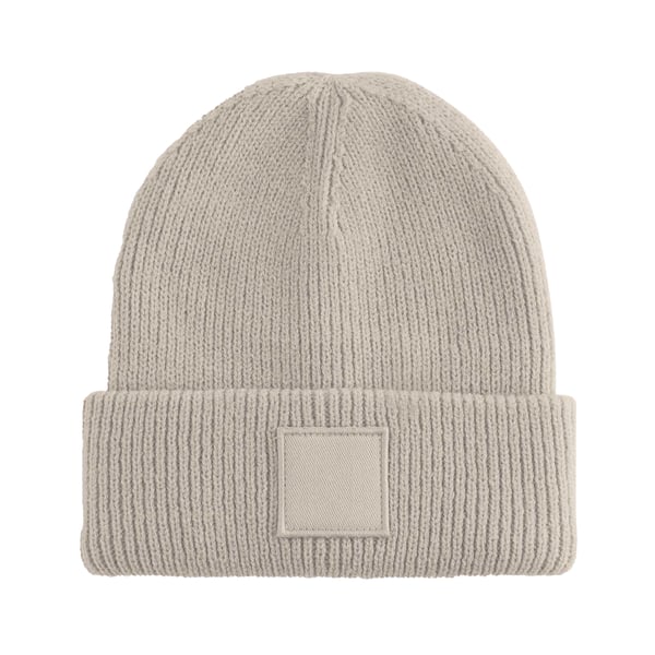 Beechfield Barn/Barn Tonal Patch Ribbad Mössa