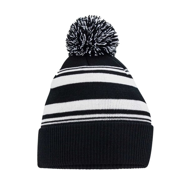 Beechfield Unisex Adult Fan Striped Beanie