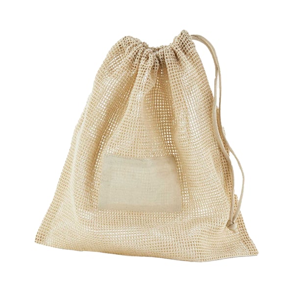 Westford Mill Mesh Drawstring Bag
