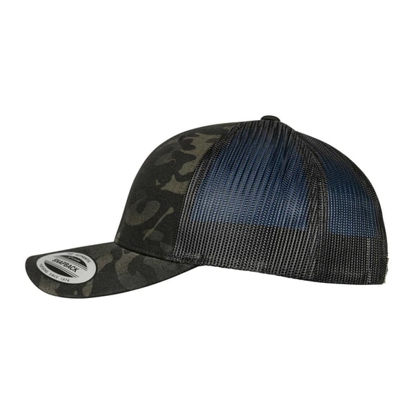 Flexfit Unisex Aikuisten Retro Camo Trucker Lippis