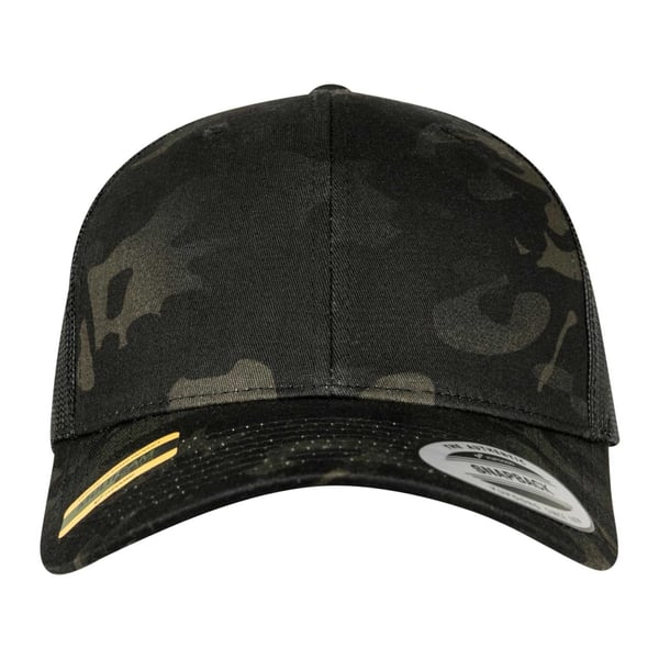 Flexfit Unisex Aikuisten Retro Camo Trucker Lippis