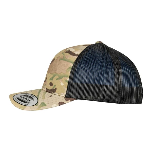 Flexfit Unisex Adult Retro Camo Trucker Cap
