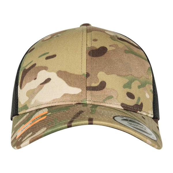 Flexfit Unisex Adult Retro Camo Trucker Cap