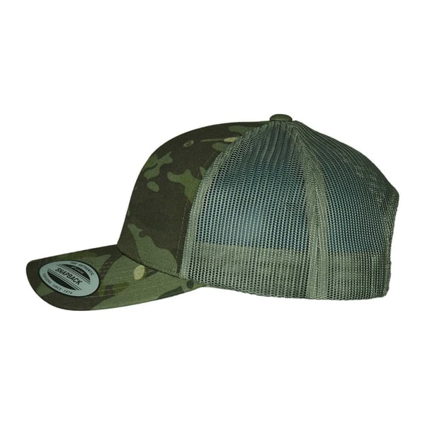 Flexfit Unisex Adult Retro Camo Trucker Cap