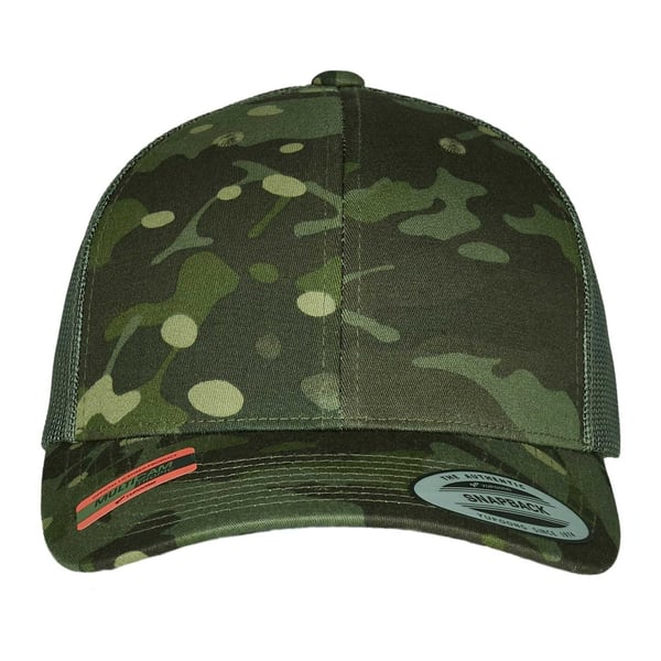 Flexfit Unisex Adult Retro Camo Trucker Cap