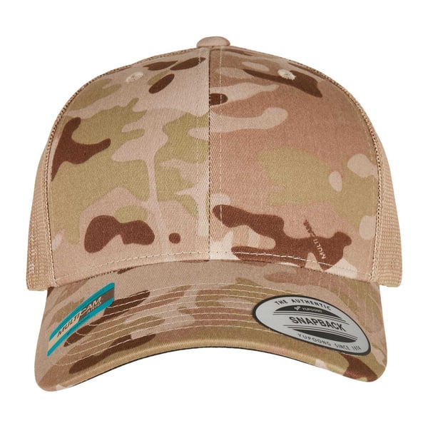 Flexfit Unisex Adult Retro Camo Trucker Cap