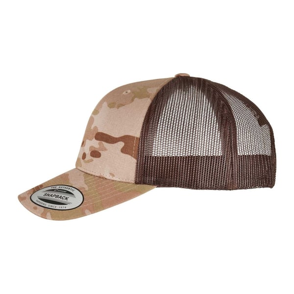 Flexfit Unisex Adult Retro Camo Trucker Cap