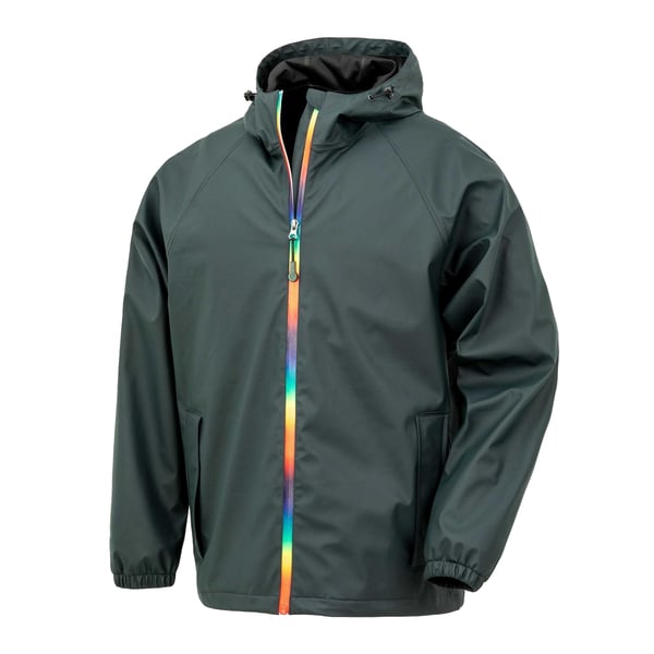 Result Recycled Unisex Adult Prism PU Waterproof Jacket