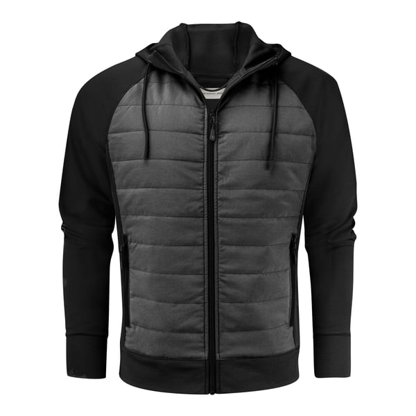 James Harvest Mens Keyport Hooded Hybrid Jacket