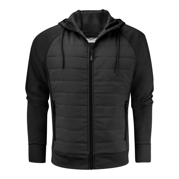 James Harvest Mens Keyport Hooded Hybrid Jacket