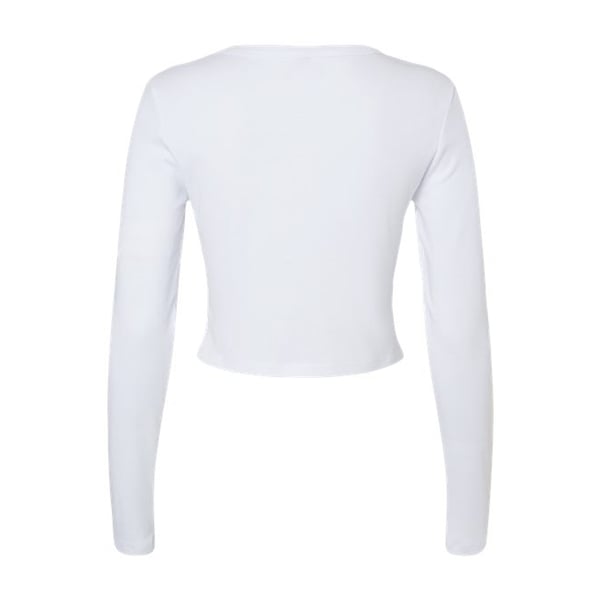 Bella + Canvas Womens/Ladies Micro-Rib Long-Sleeved T-Shirt