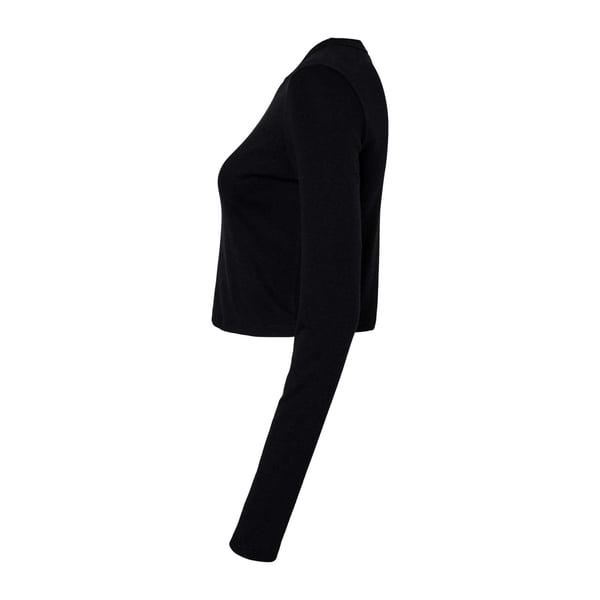 Bella + Canvas Womens/Ladies Micro-Rib Long-Sleeved T-Shirt