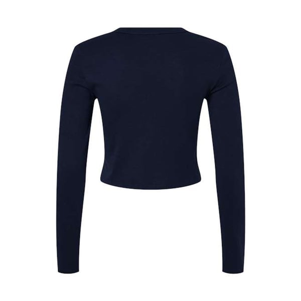 Bella + Canvas Womens/Ladies Micro-Rib Long-Sleeved T-Shirt