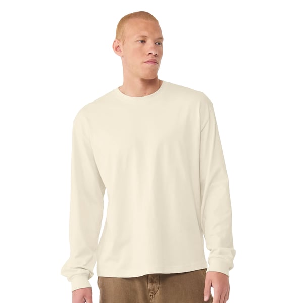 Bella + Canvas Unisex Adult Heavyweight Boxy Long-Sleeved T-Shirt