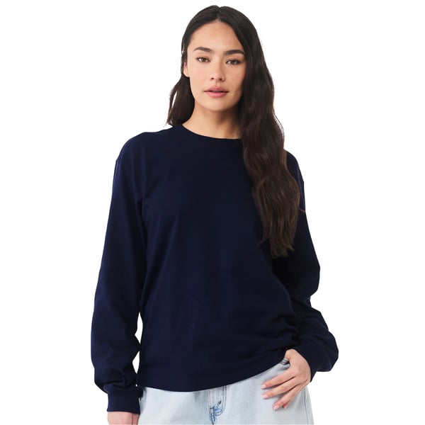 Bella + Canvas Unisex Adult Heavyweight Boxy Long-Sleeved T-Shirt