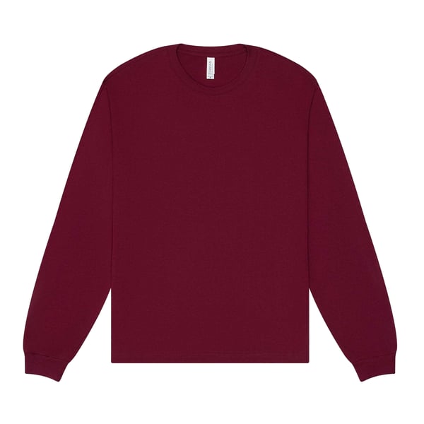 Bella + Canvas Unisex Adult Heavyweight Boxy Long-Sleeved T-Shirt