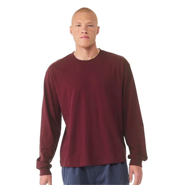 Bella + Canvas Unisex Adult Heavyweight Boxy Long-Sleeved T-Shirt