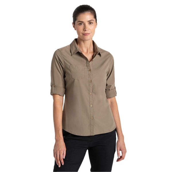 Craghoppers Womens/Ladies Kiwi Long-Sleeved Shirt