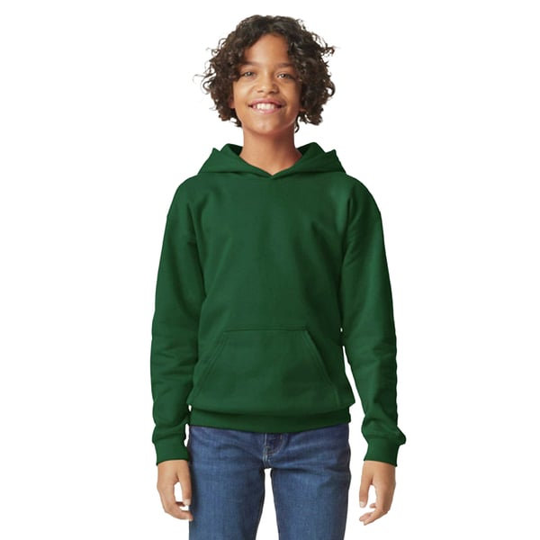 Gildan Childrens/Kids Softstyle Fleece Midweight Hoodie
