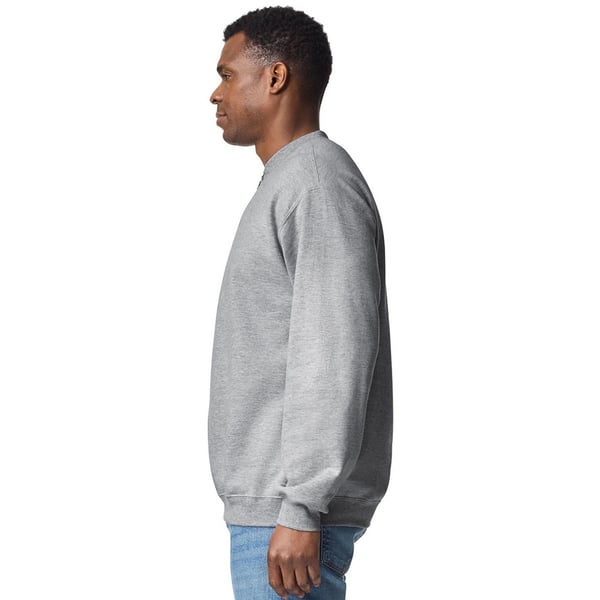 Gildan Unisex Adult Softstyle Midweight Quarter Zip Sweatshirt