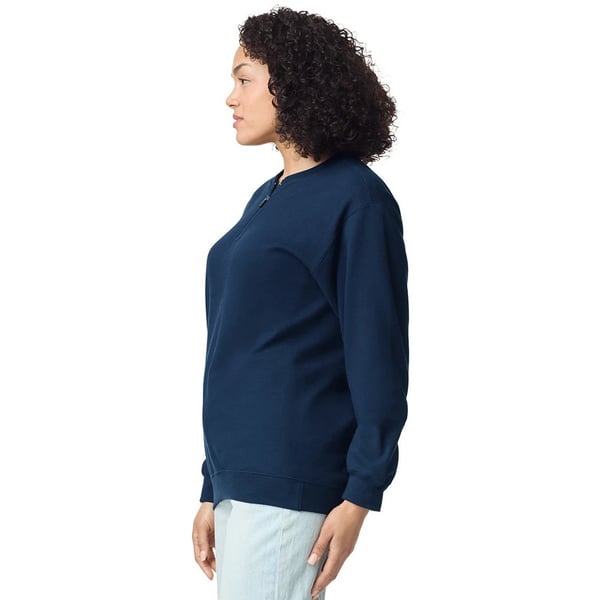 Gildan Unisex Adult Softstyle Midweight Quarter Zip Sweatshirt