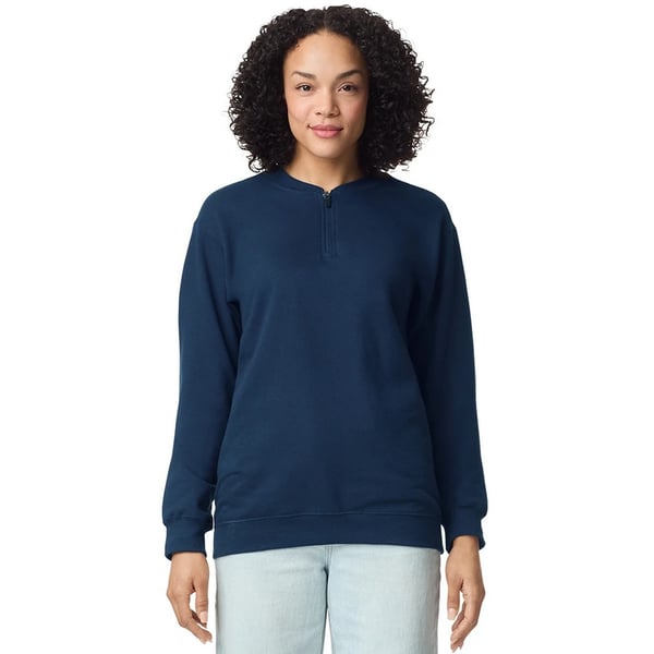 Gildan Unisex Adult Softstyle Midweight Quarter Zip Sweatshirt