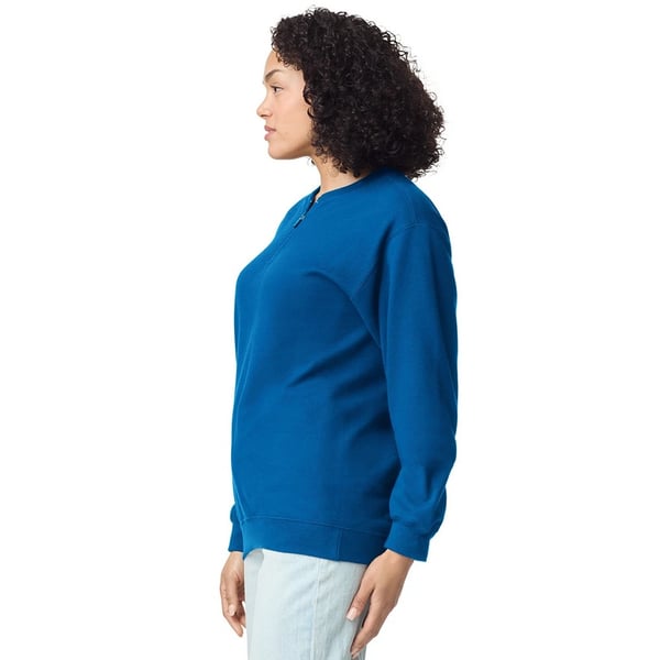 Gildan Unisex Adult Softstyle Midweight Quarter Zip Sweatshirt