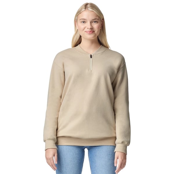 Gildan Unisex Adult Softstyle Midweight Quarter Zip Sweatshirt