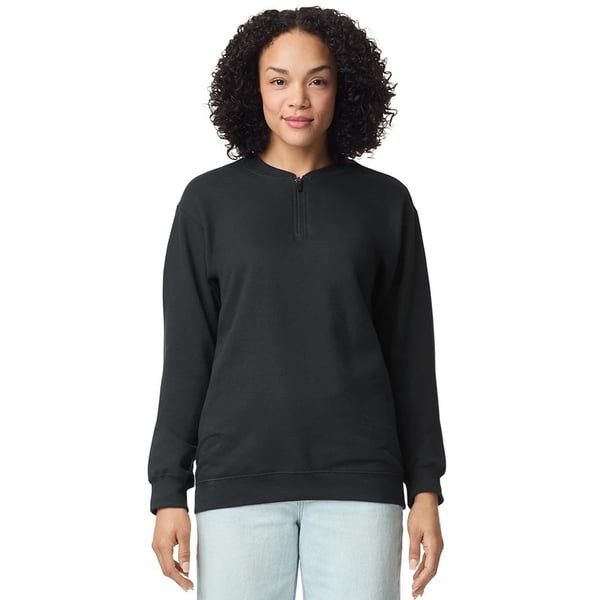 Gildan Unisex Adult Softstyle Midweight Quarter Zip Sweatshirt
