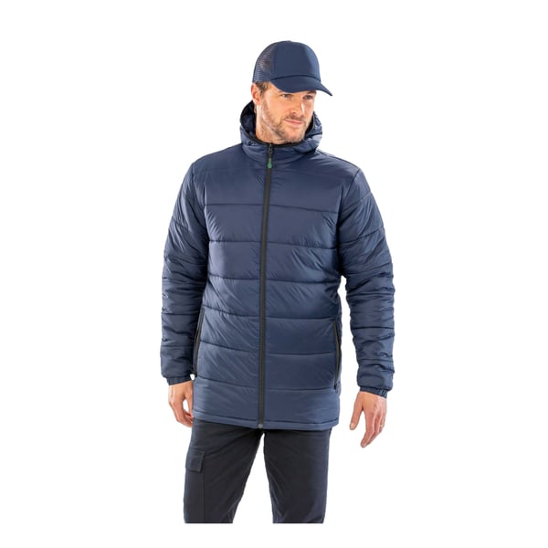 Result Recycled Unisex Adult Recycled Hooded Padded Jacket