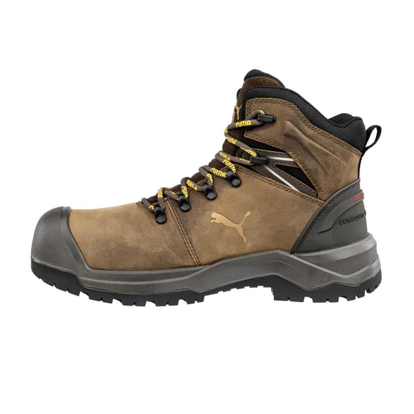 Puma Safety Mens Iron Leather Mid Cut Safety Boots