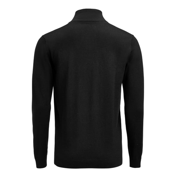 James Harvest Unisex Adult Ashland Knitted Half Zip Sweatshirt