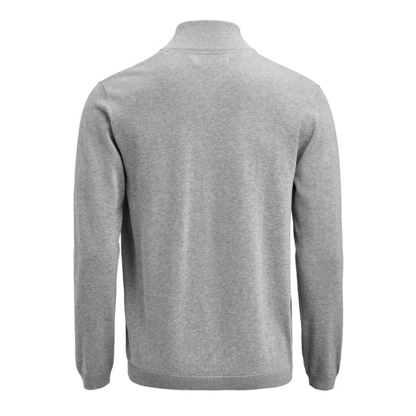 James Harvest Unisex Adult Ashland Knitted Half Zip Sweatshirt