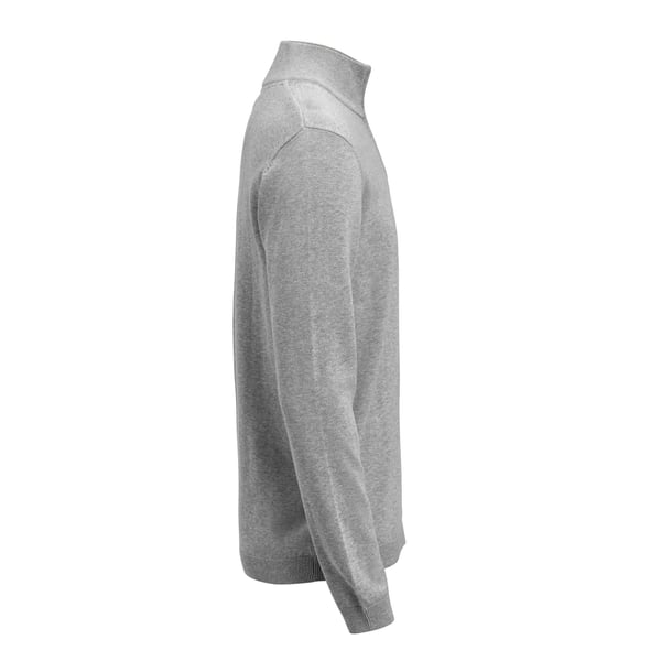 James Harvest Unisex Adult Ashland Knitted Half Zip Sweatshirt