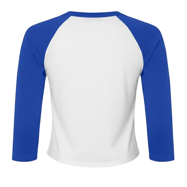 Bella + Canvas Womens/Ladies Micro-Rib Raglan 3/4 Sleeve T-Shirt
