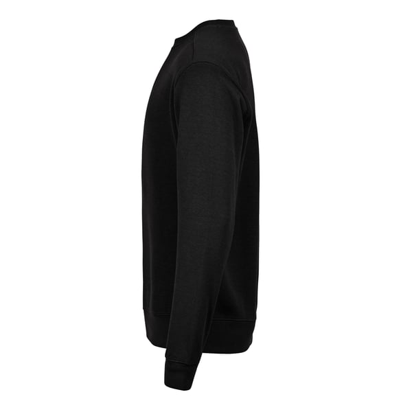 Tee Jays Mens Ribbed Interlock Crew Neck Sweatshirt