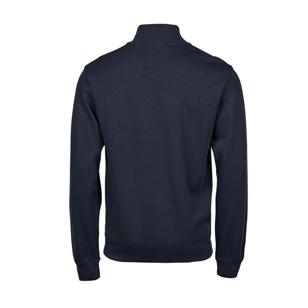 Tee Jays Herr Ribbad Interlock Half Zip Sweatshirt