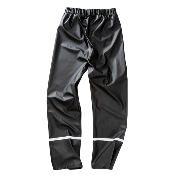 Result Recycled Mens PU Reflective Tape Waterproof Trousers