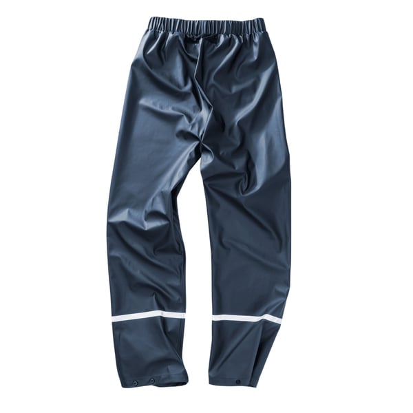 Result Recycled Mens PU Reflective Tape Waterproof Trousers