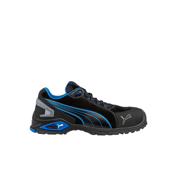 Puma Safety Mens Rio Leather Low Trainers