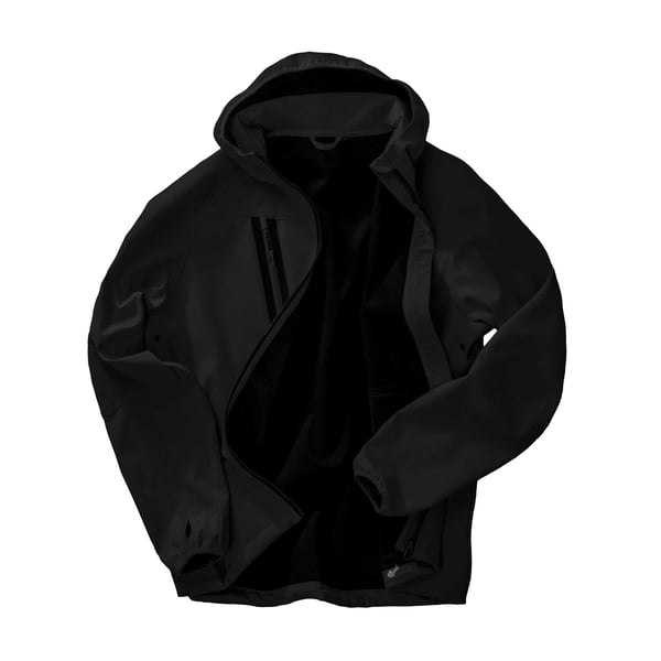 Result Recycled Mens Printed Recycled 3 Layer Casual Soft Shell Jacket