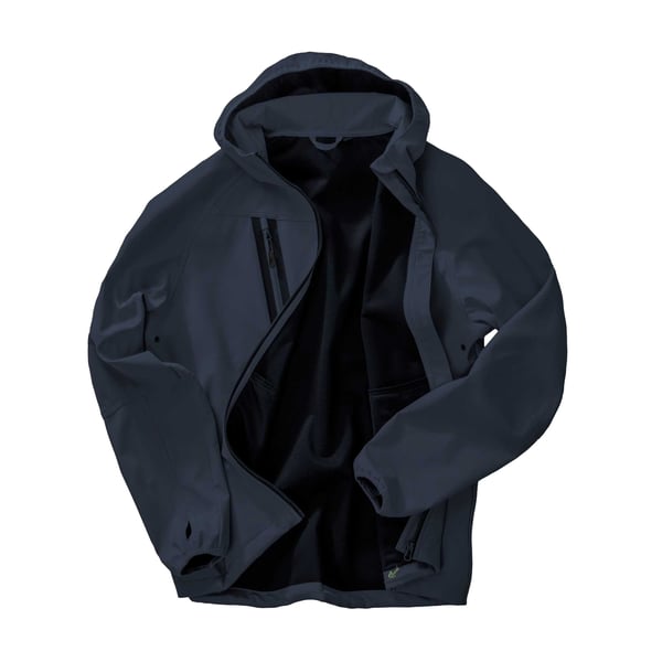 Result Recycled Mens Printed Recycled 3 Layer Casual Soft Shell Jacket