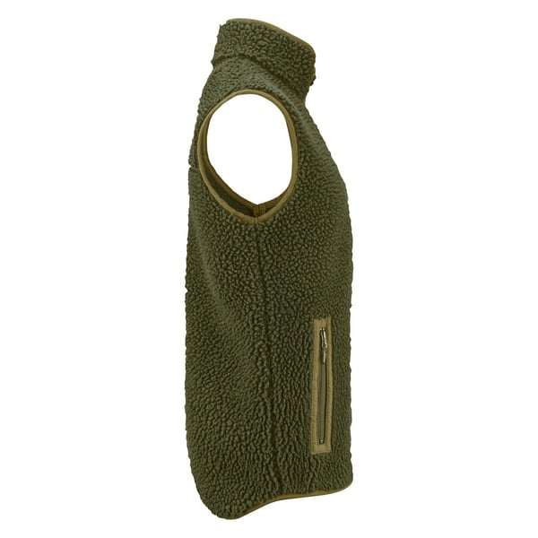 James Harvest Mens Kingsley Sherpa Fleece Gilet